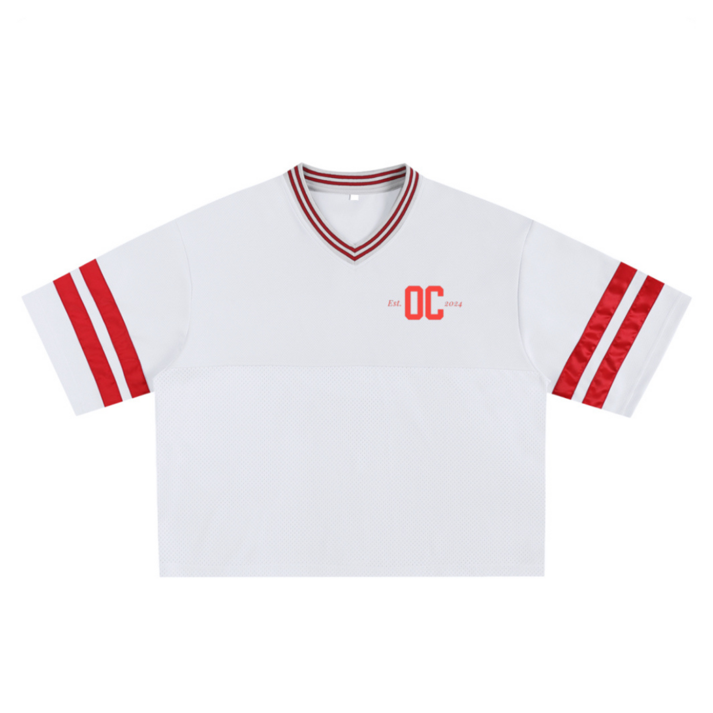 Jersey Varsity Mesh Boxy