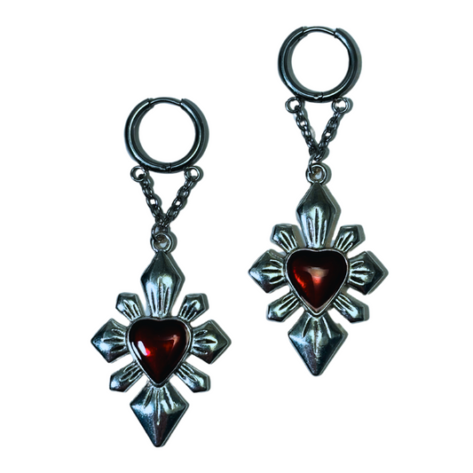 Crimson Earrings