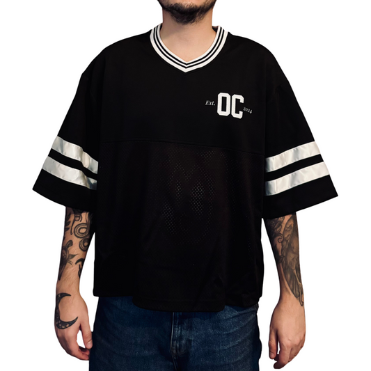 Jersey Varsity Mesh Boxy