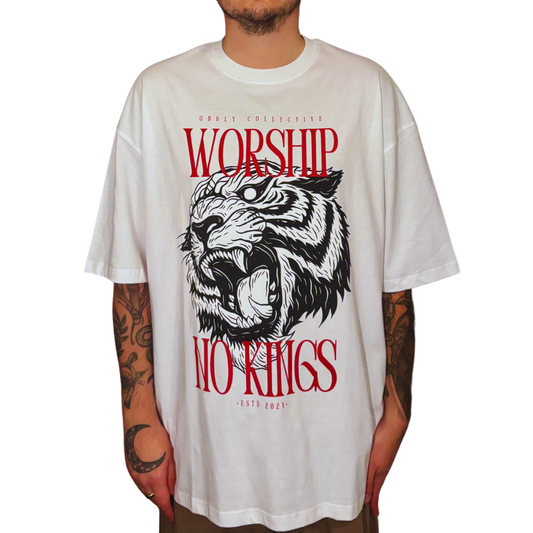 Worship No Kings Oversized T-Shirt